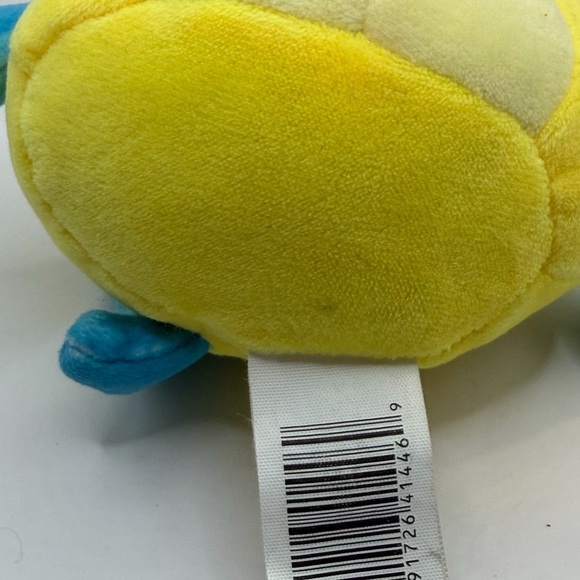 Disney original squishmallow Flounder Yellow and Blue Plush Toy - Picture 6 of 7